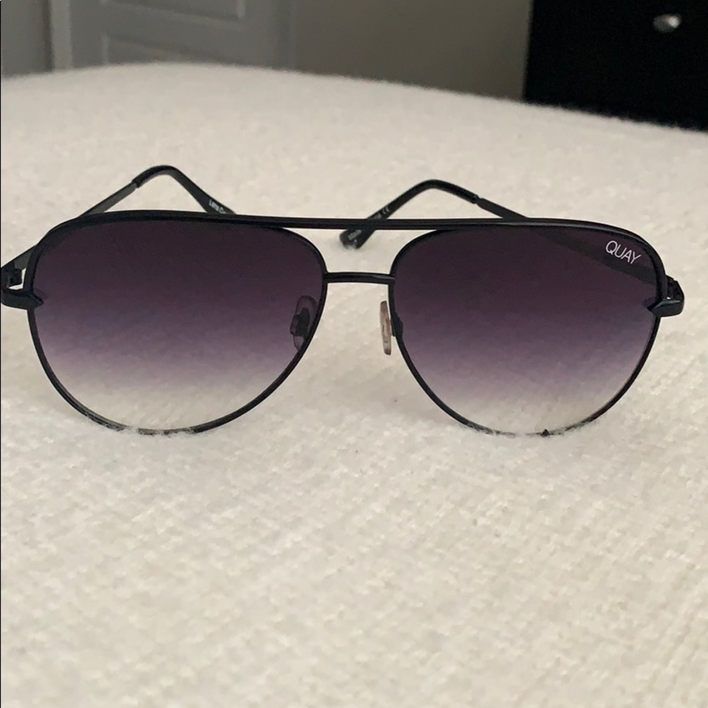 Quay High Key Aviator Sunglasses